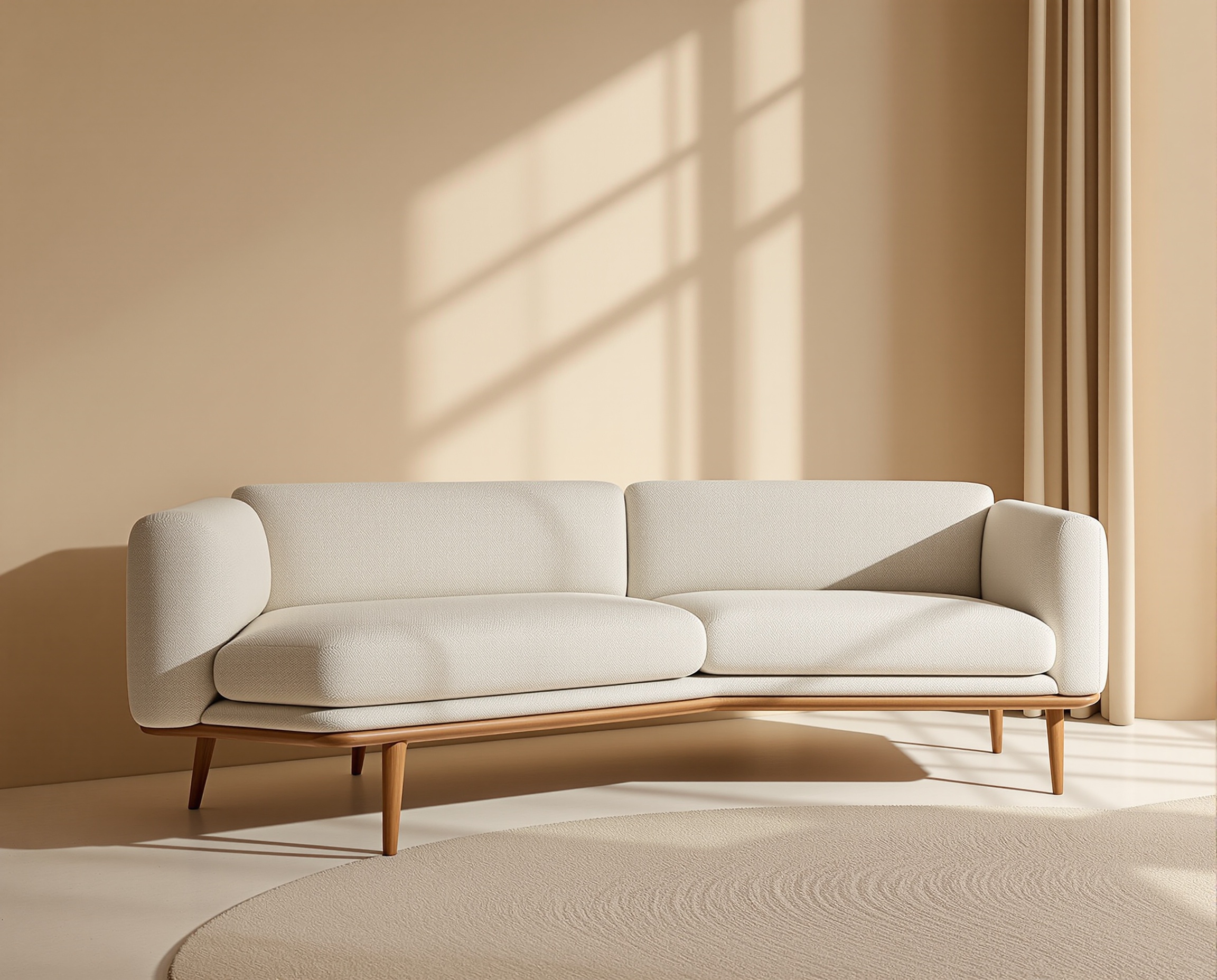 Japandi Low Profile Sofa