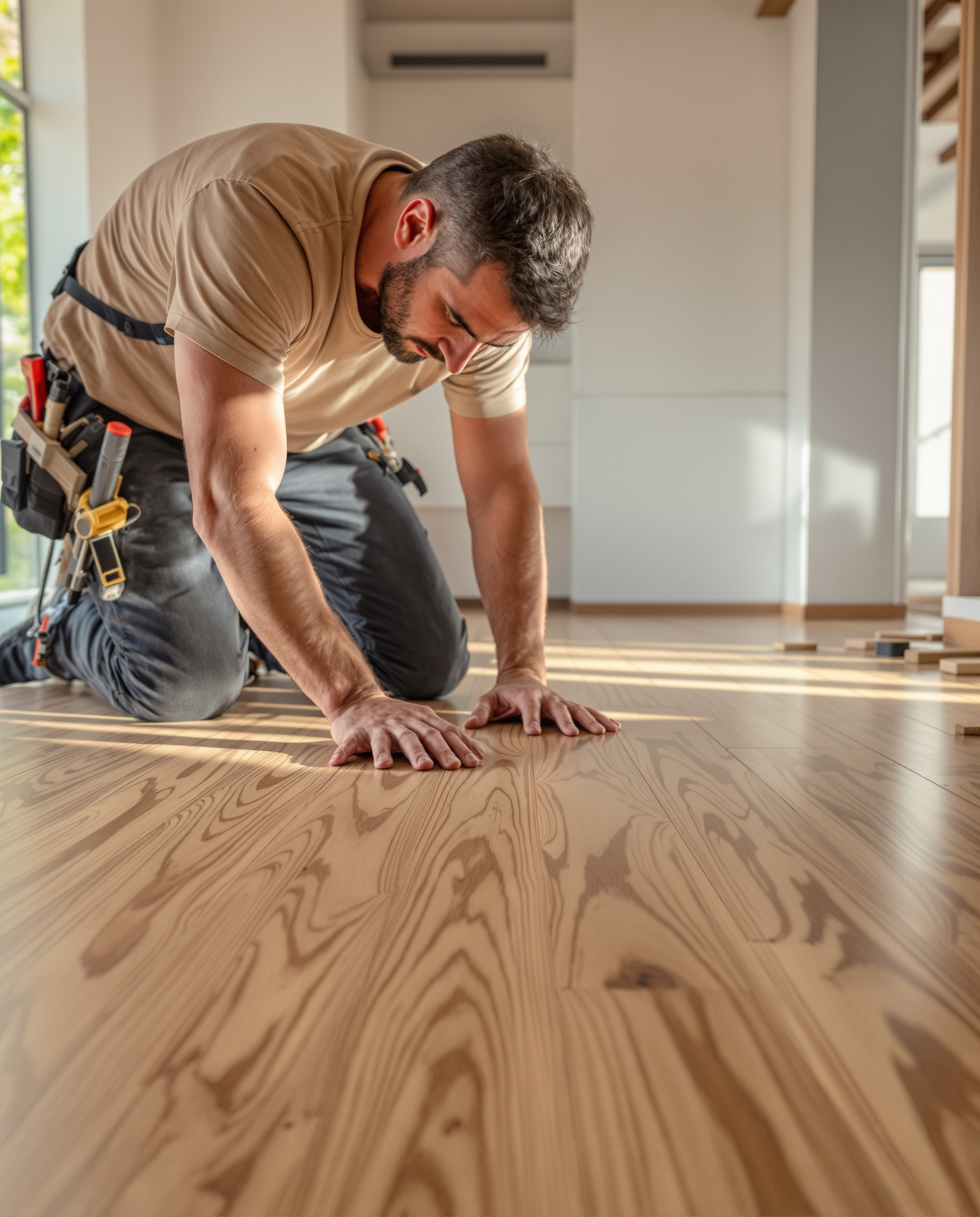 Expert flooring installation craftsmanship
