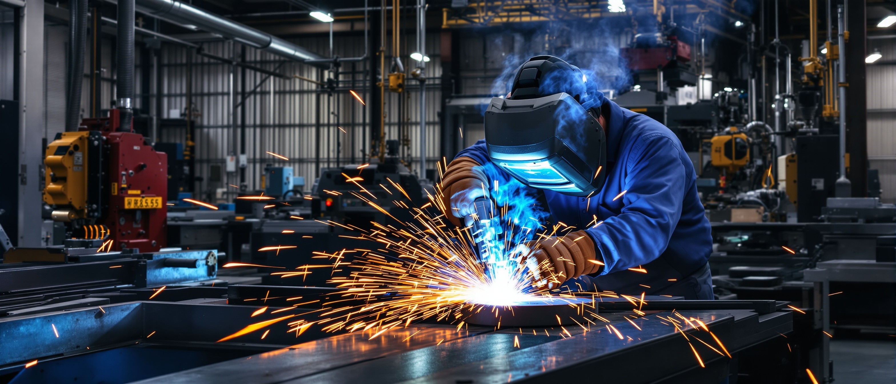 Metal fabrication workshop in Singapore