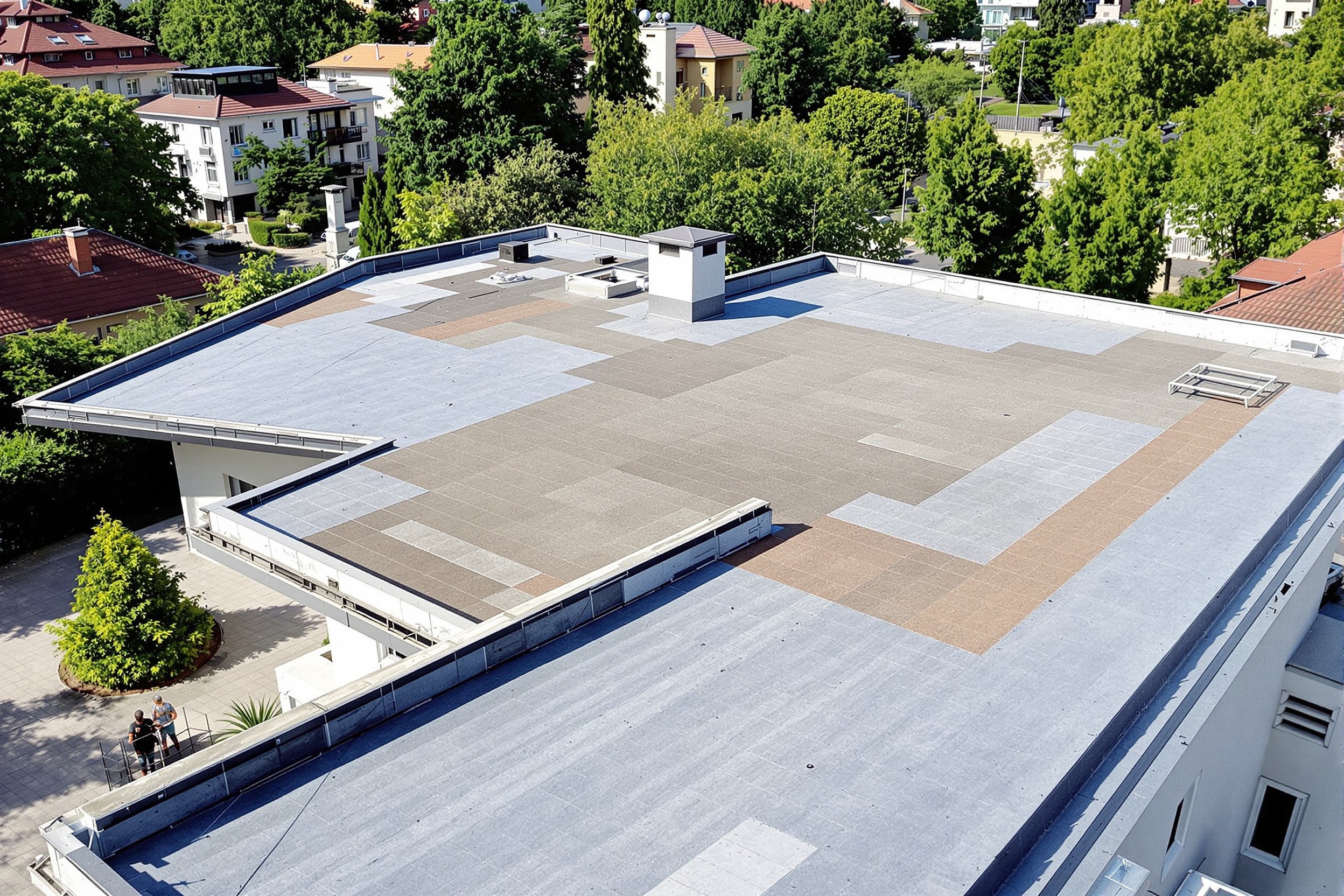 Жилищна сграда Люлин - професионални покривни услуги в кв. Люлин, София Жилищна сграда Люлин - професионални покривни услуги в кв. Люлин, София