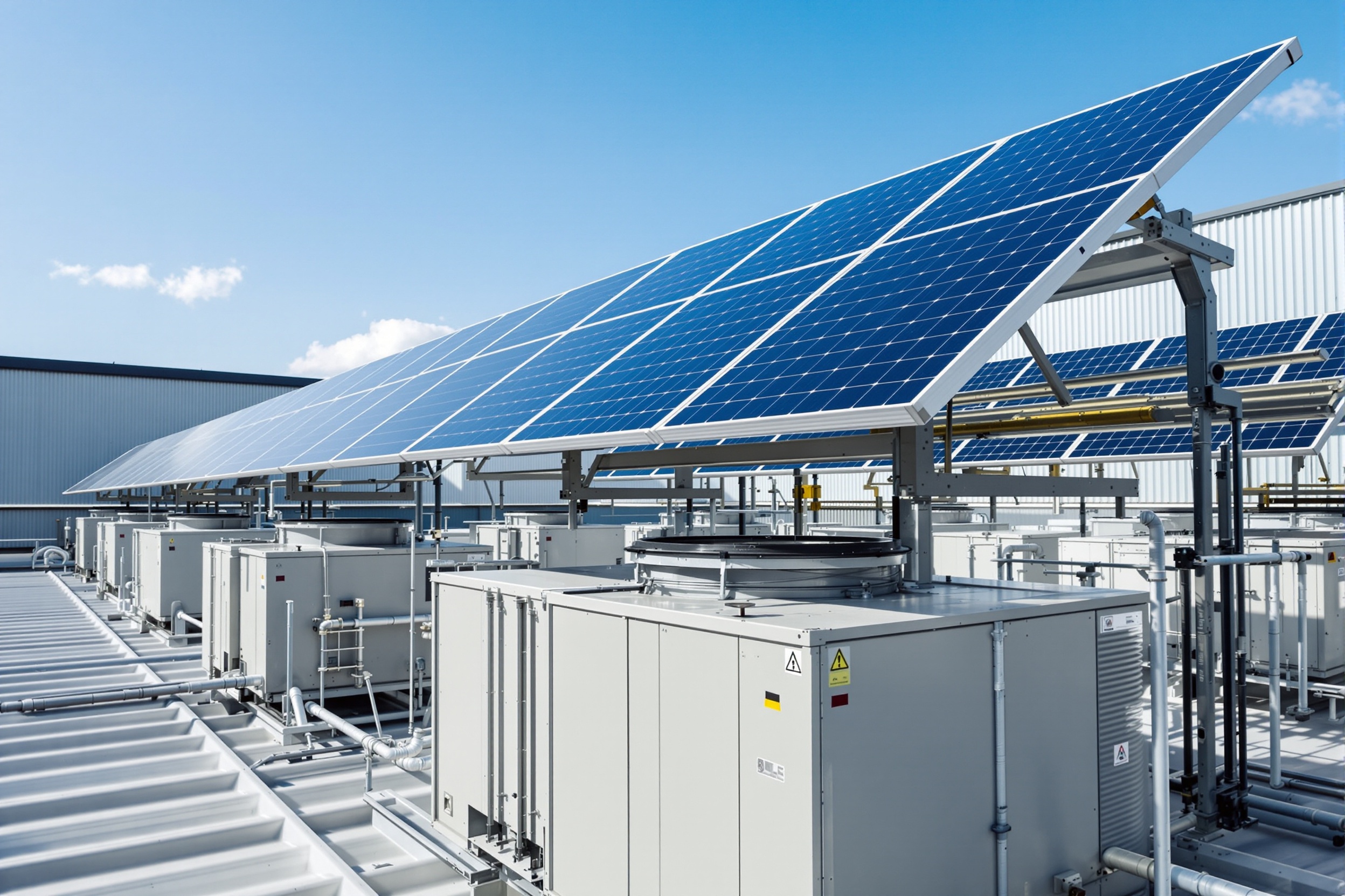 300 kWp + 250 kWh NHS Hospital Solar & Battery gallery image 1