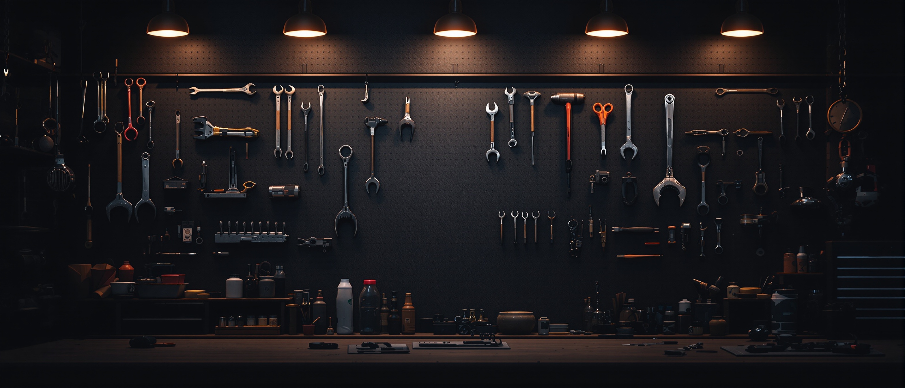 Professional appliance repair workshop with organized tools - SafeFix Error Codes comprehensive diagnostic library for DIY repairs