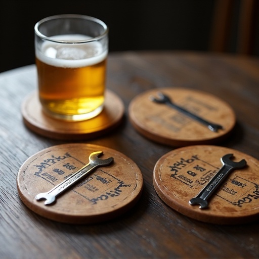 "Fix it for the Biscuit" Coaster Set