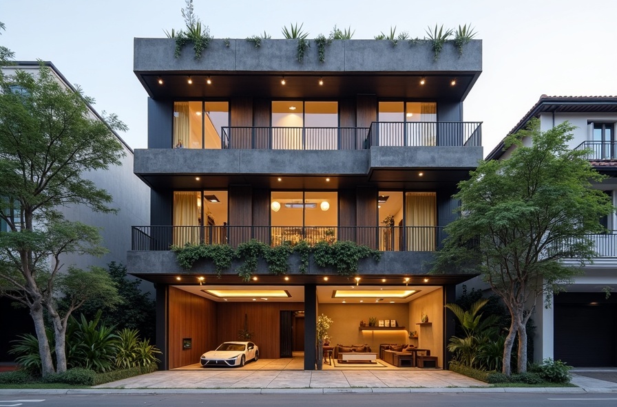 Nhà phố 4 tầng · Bình Thạnh