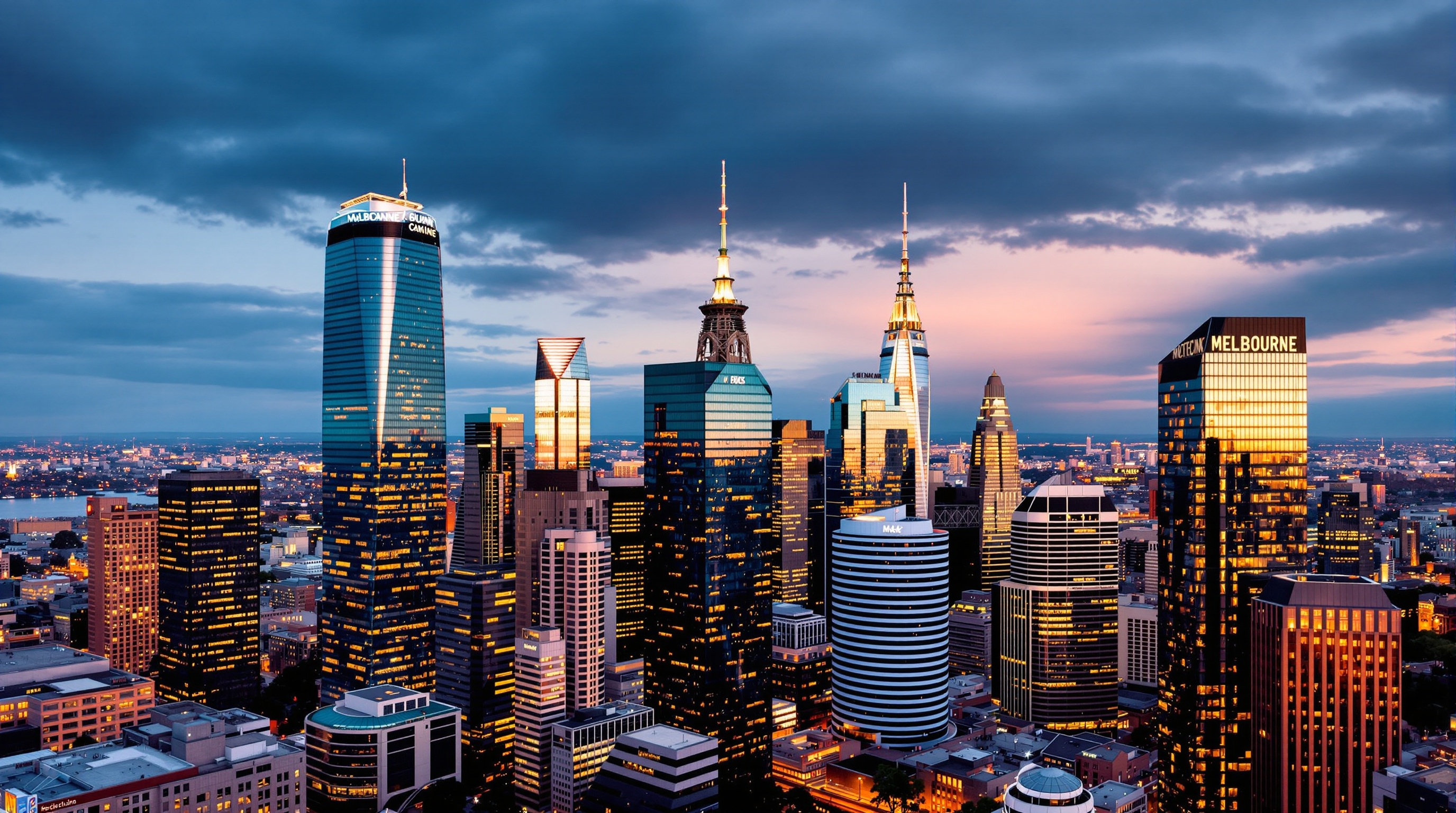 Melbourne skyline