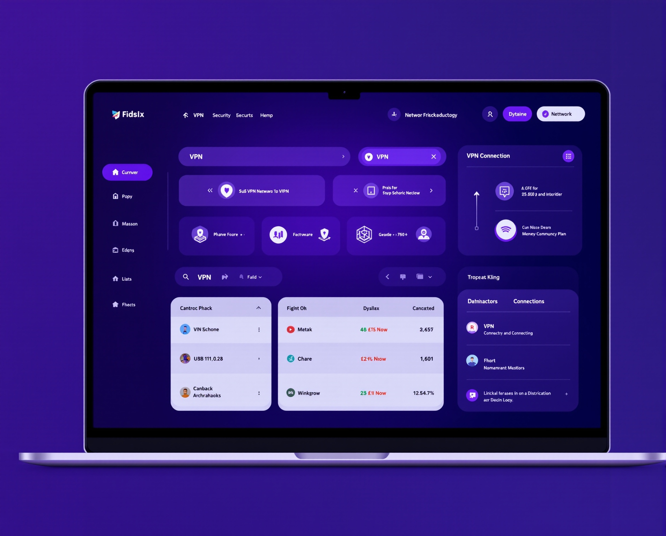 VPN Security Dashboard