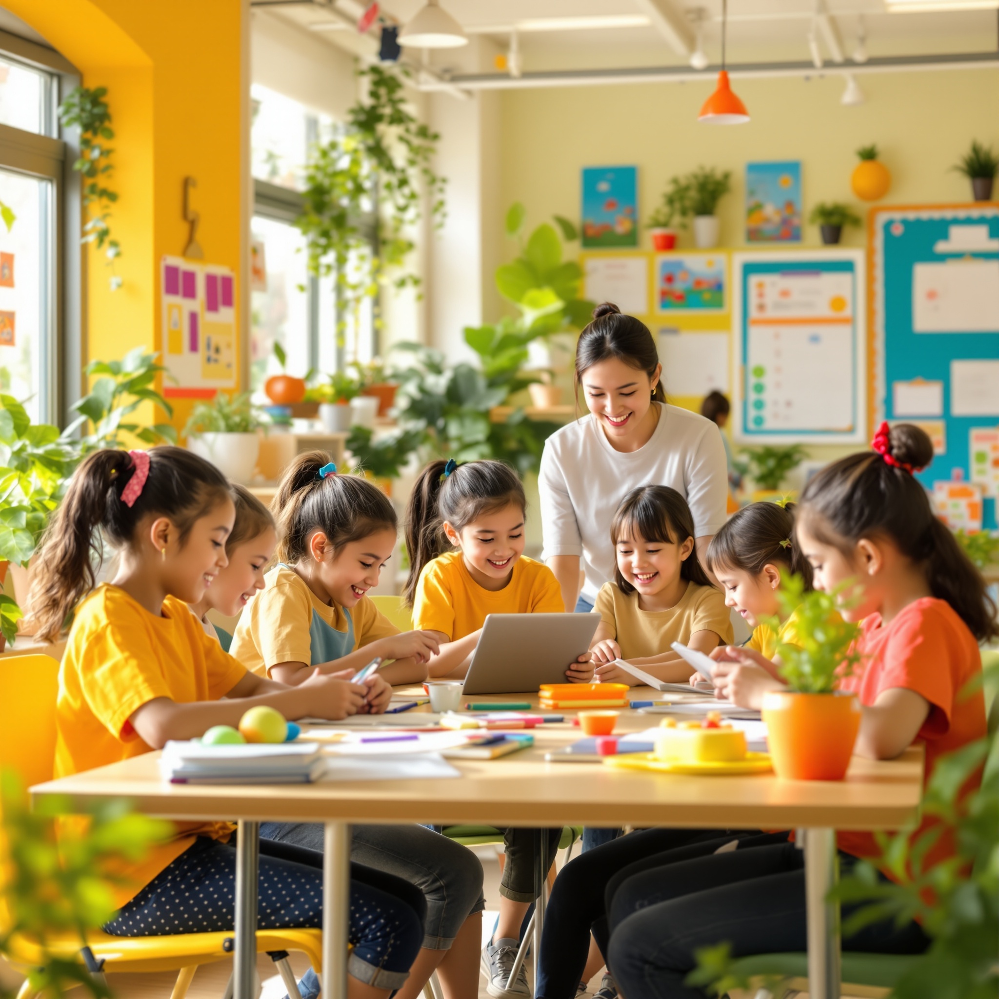 Summer camp learning