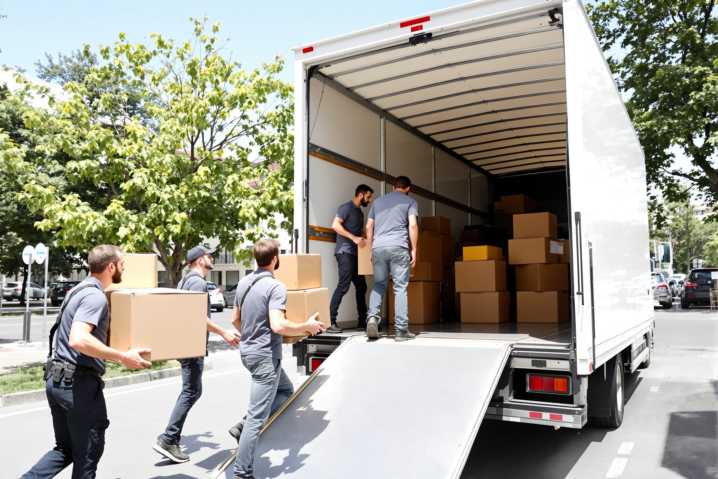 Equipo profesional de vaciado de pisos Barcelona