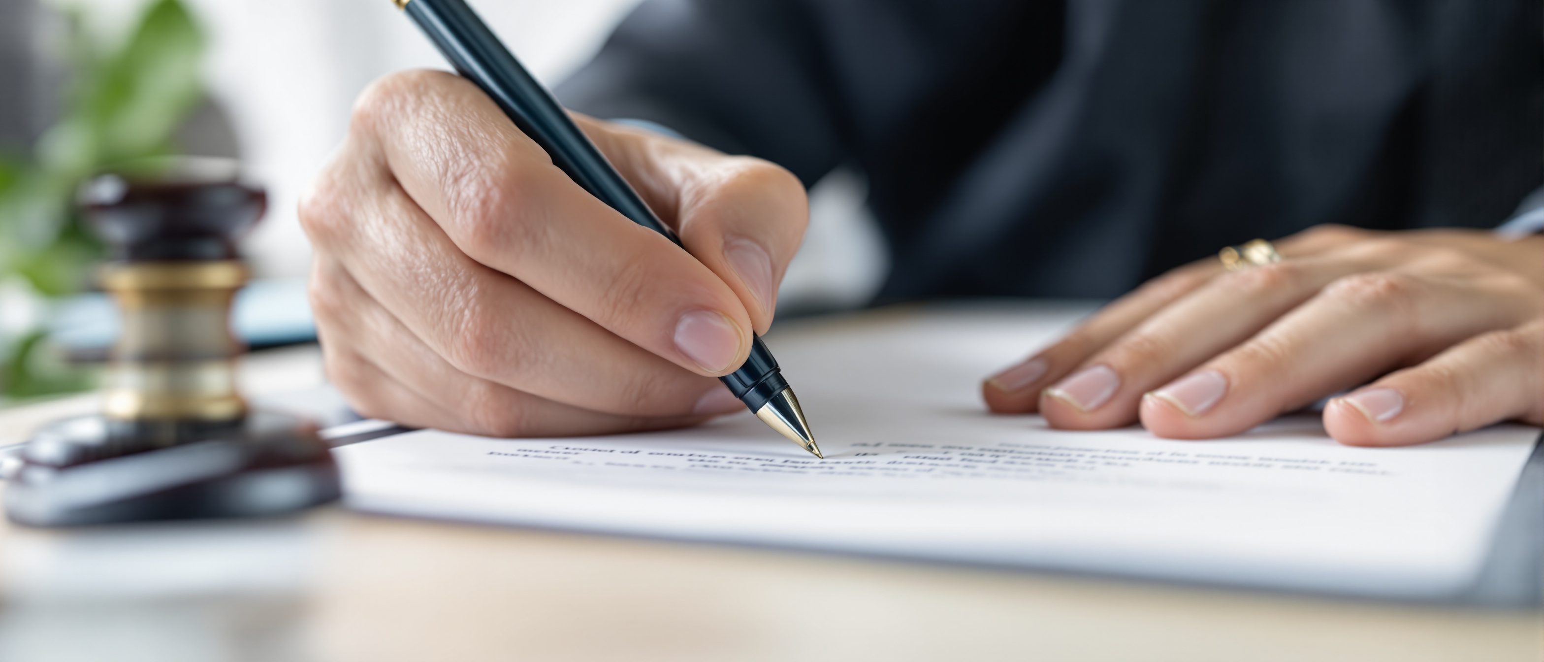 Legal document signing