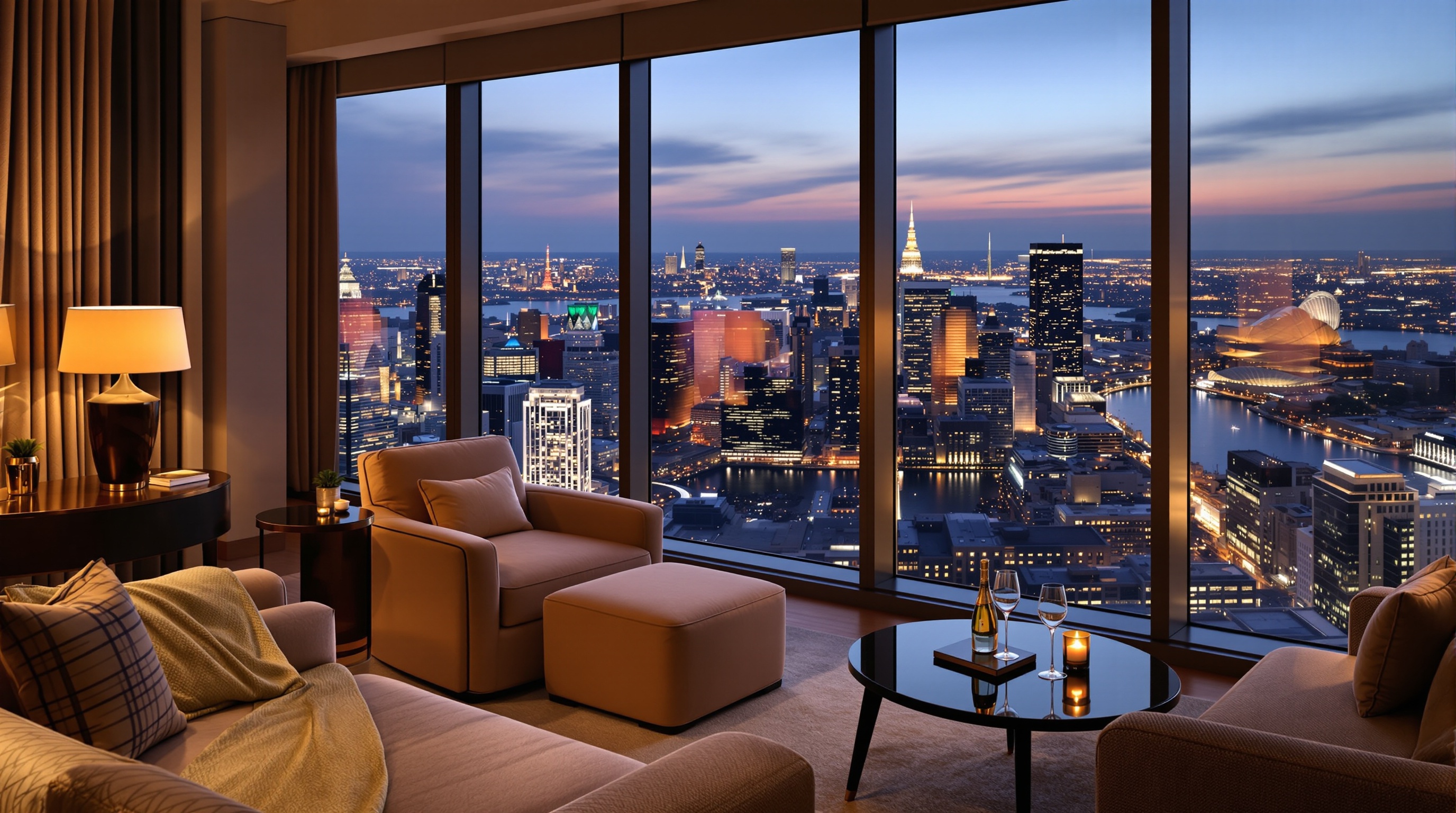 Luxury Hotel Suite with Premium Amenities