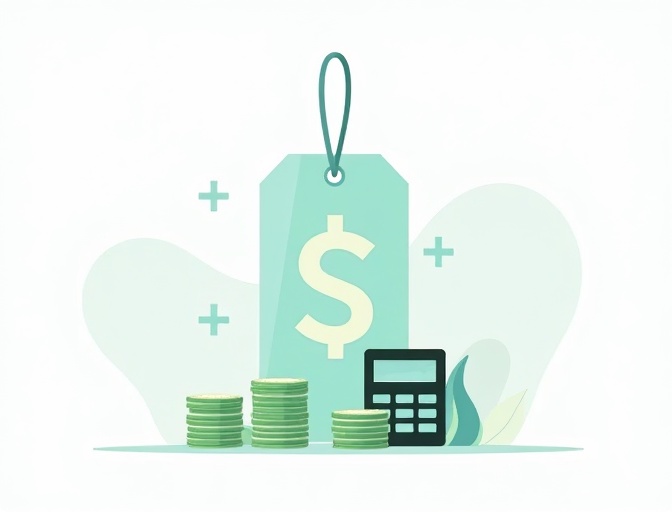 初回手数料3万円の定額制プランのイラスト