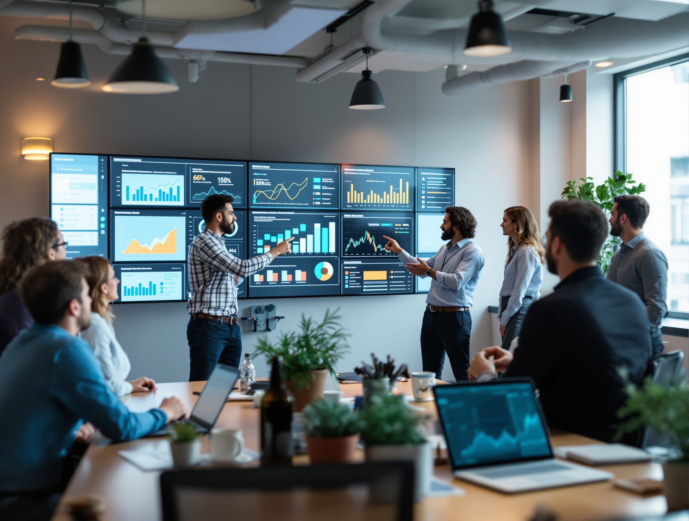 Equipo de Marketing Digital para Negocios