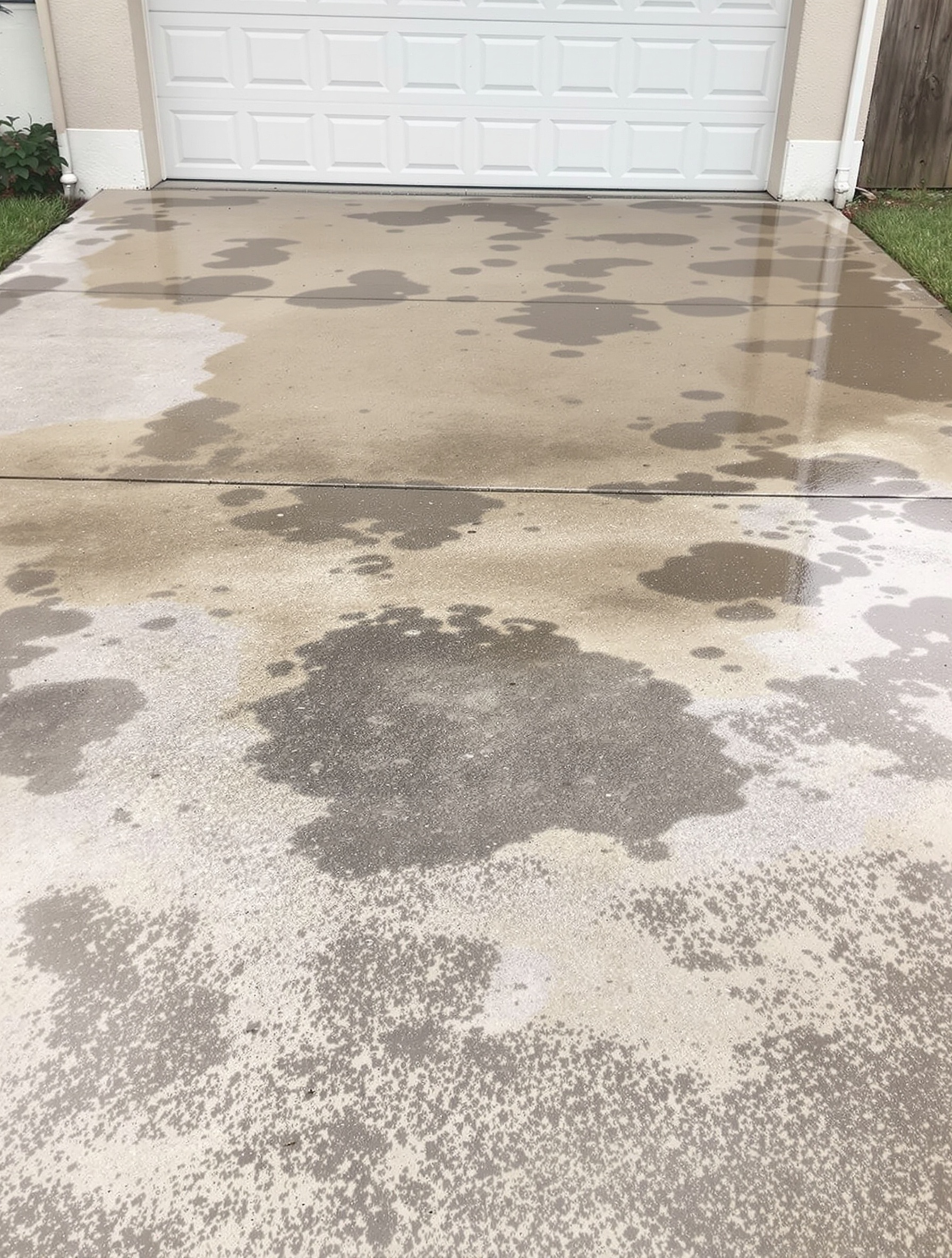 Driveway Cleaning - Before