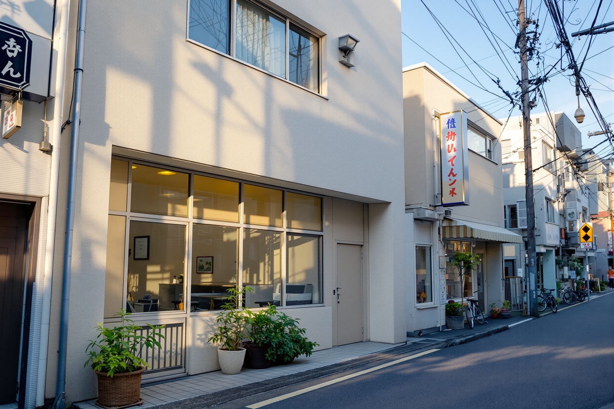 門前仲町にある合同会社上進の本社オフィスの外観
