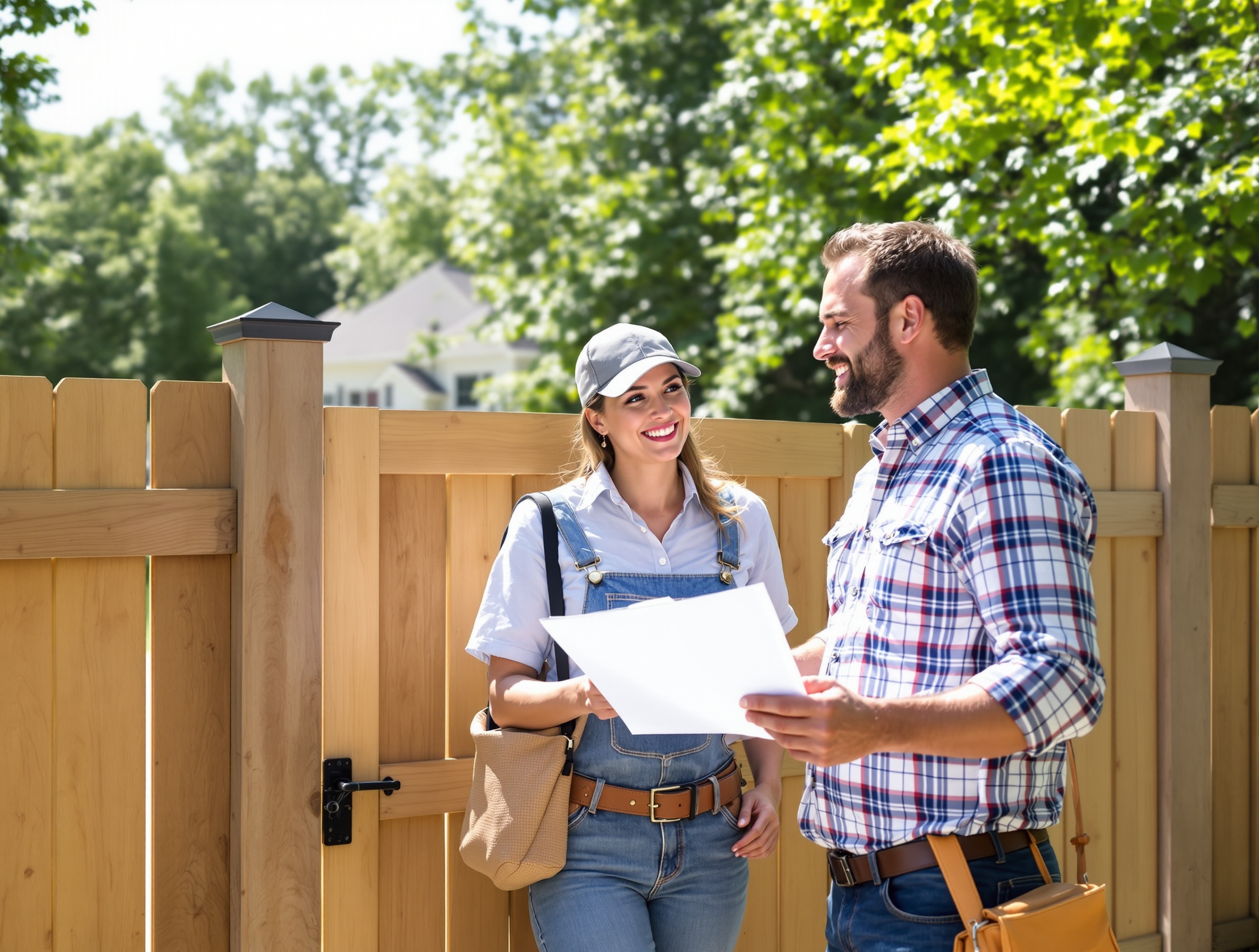 Free Consultation — Masters Fencing process step 01