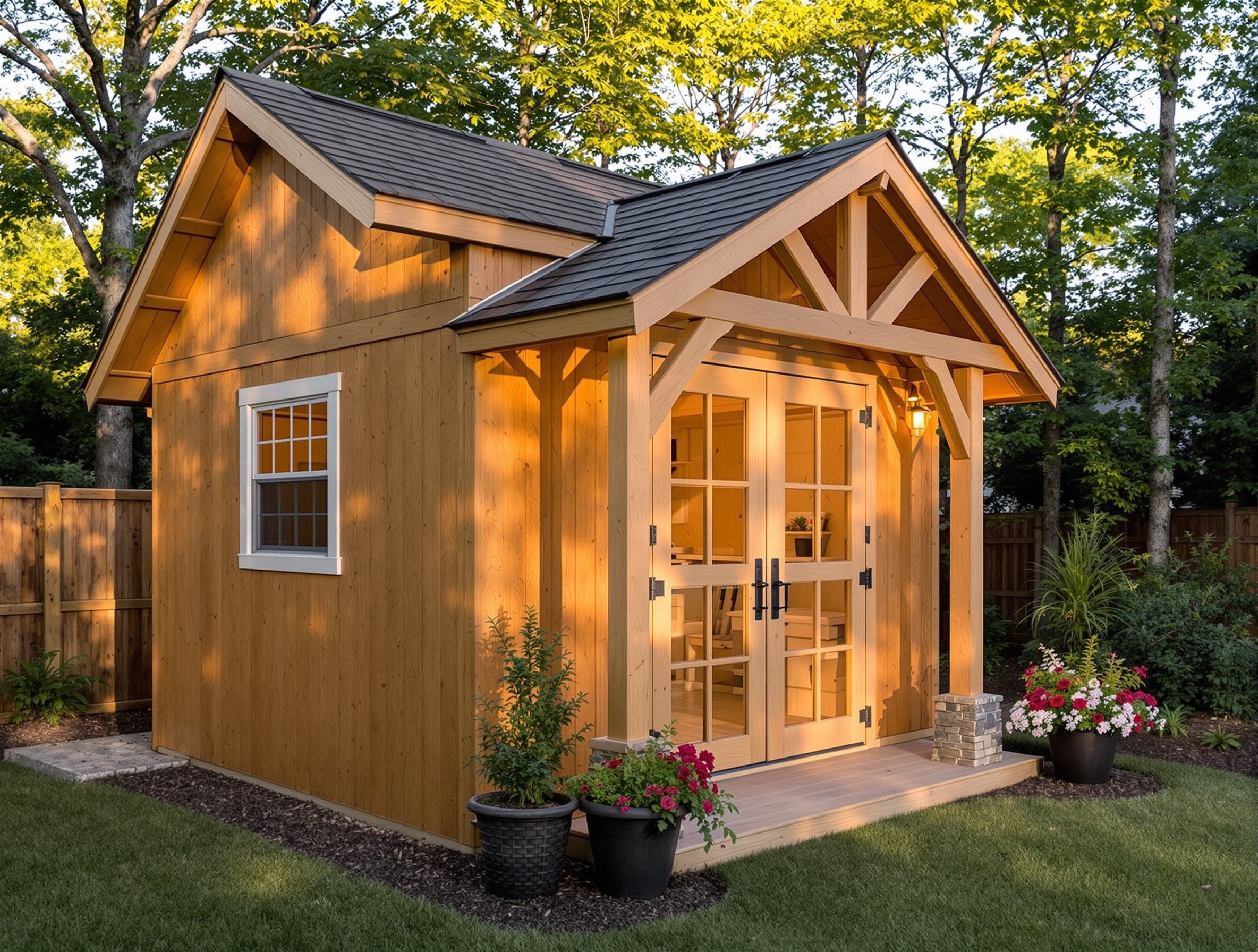 Premium custom shed craftsmanship by Shed Happens Inc Southern Maine