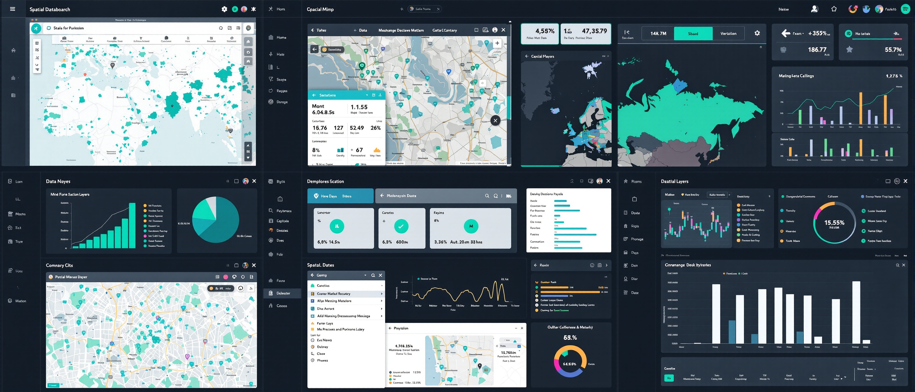Terranium 플랫폼 화면