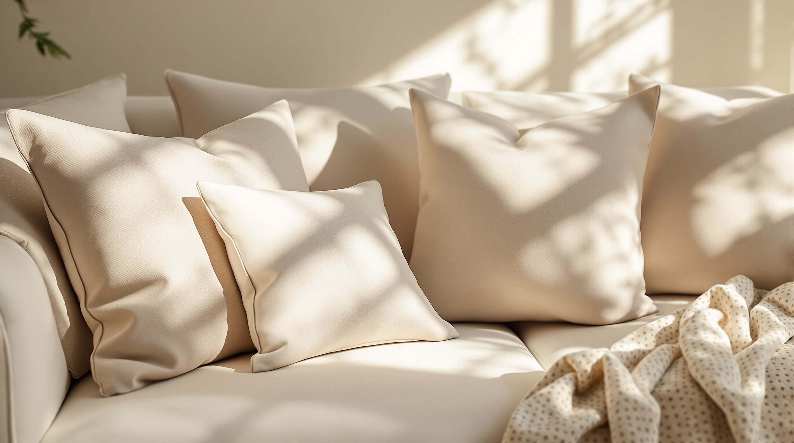 Best Beige Throw Pillows for a Calm Living Room