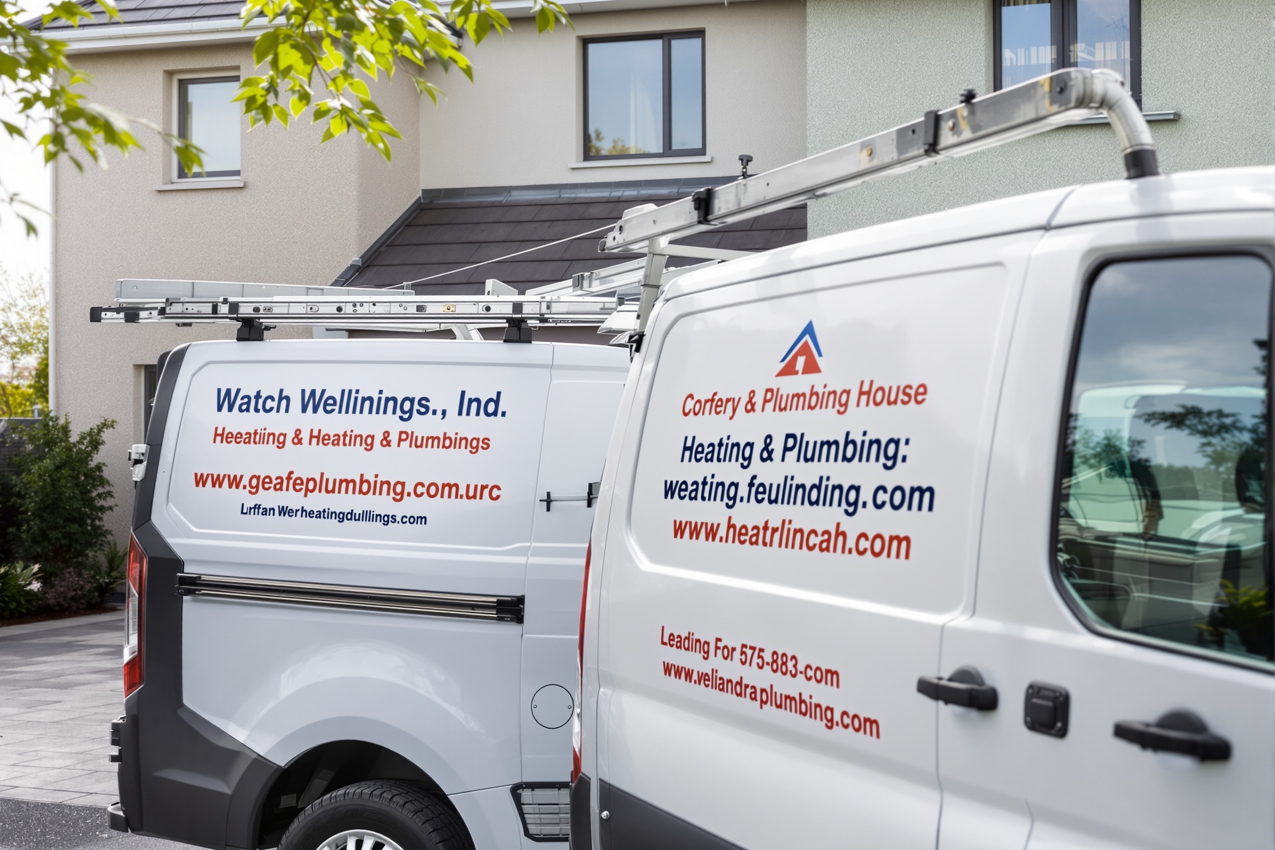 Atkinson Heat and Plumbing service van in Wicklow Leinster