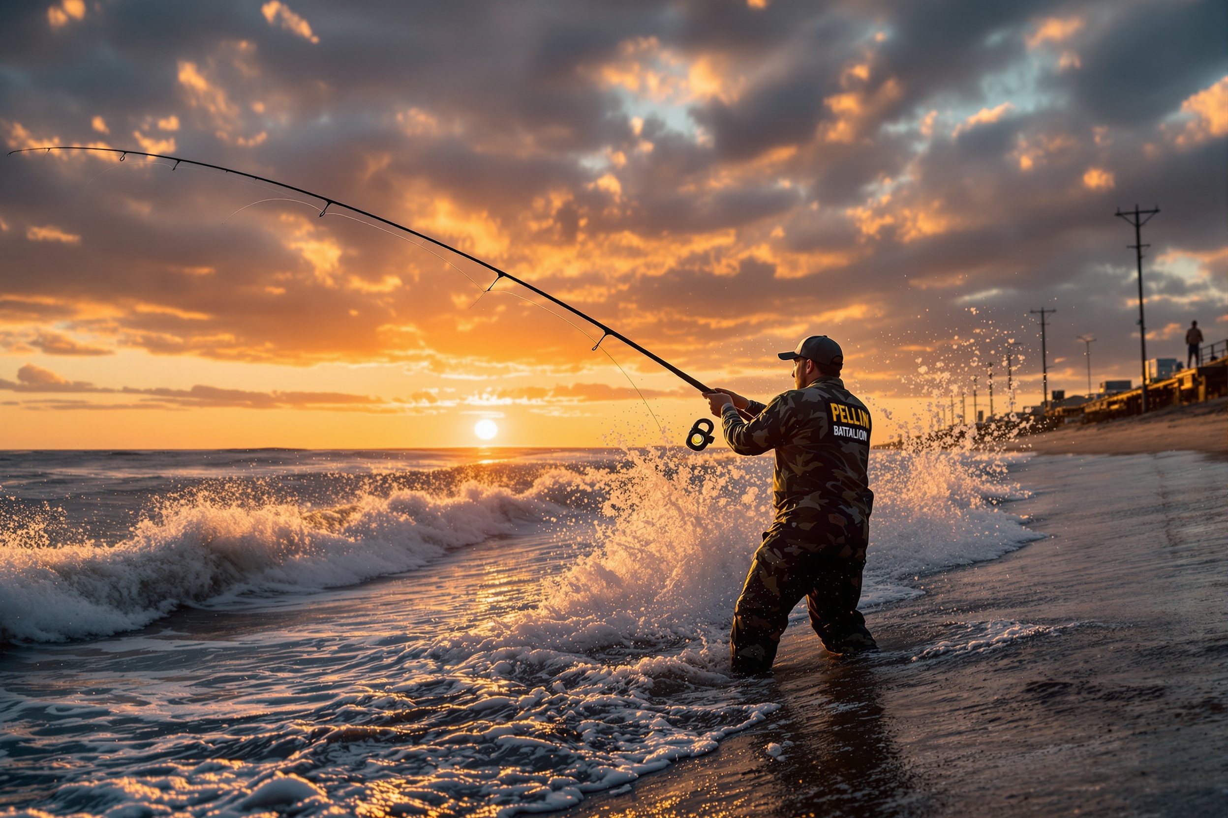 Penn Battalion II Surf Spinning Rod