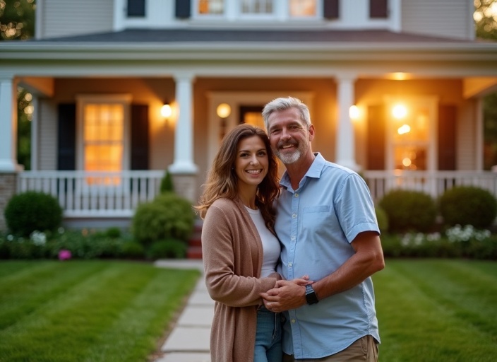 Happy Cincinnati homeowner