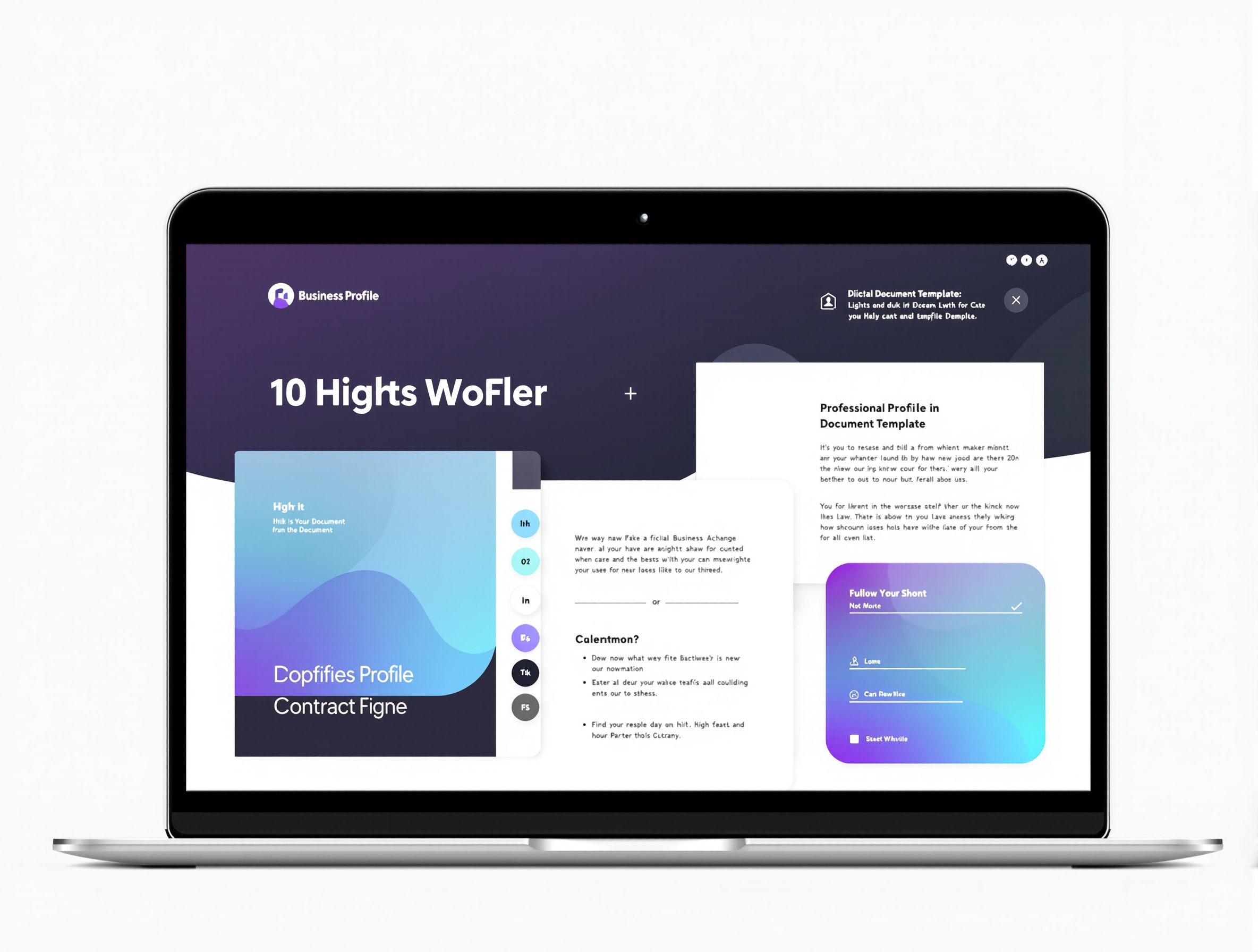 Business Profile Template