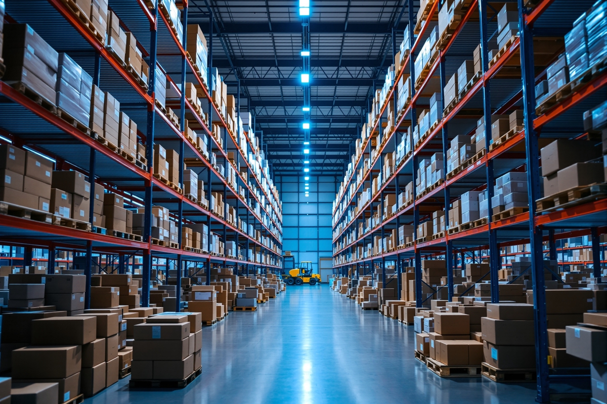 611 Cargo warehouse in China