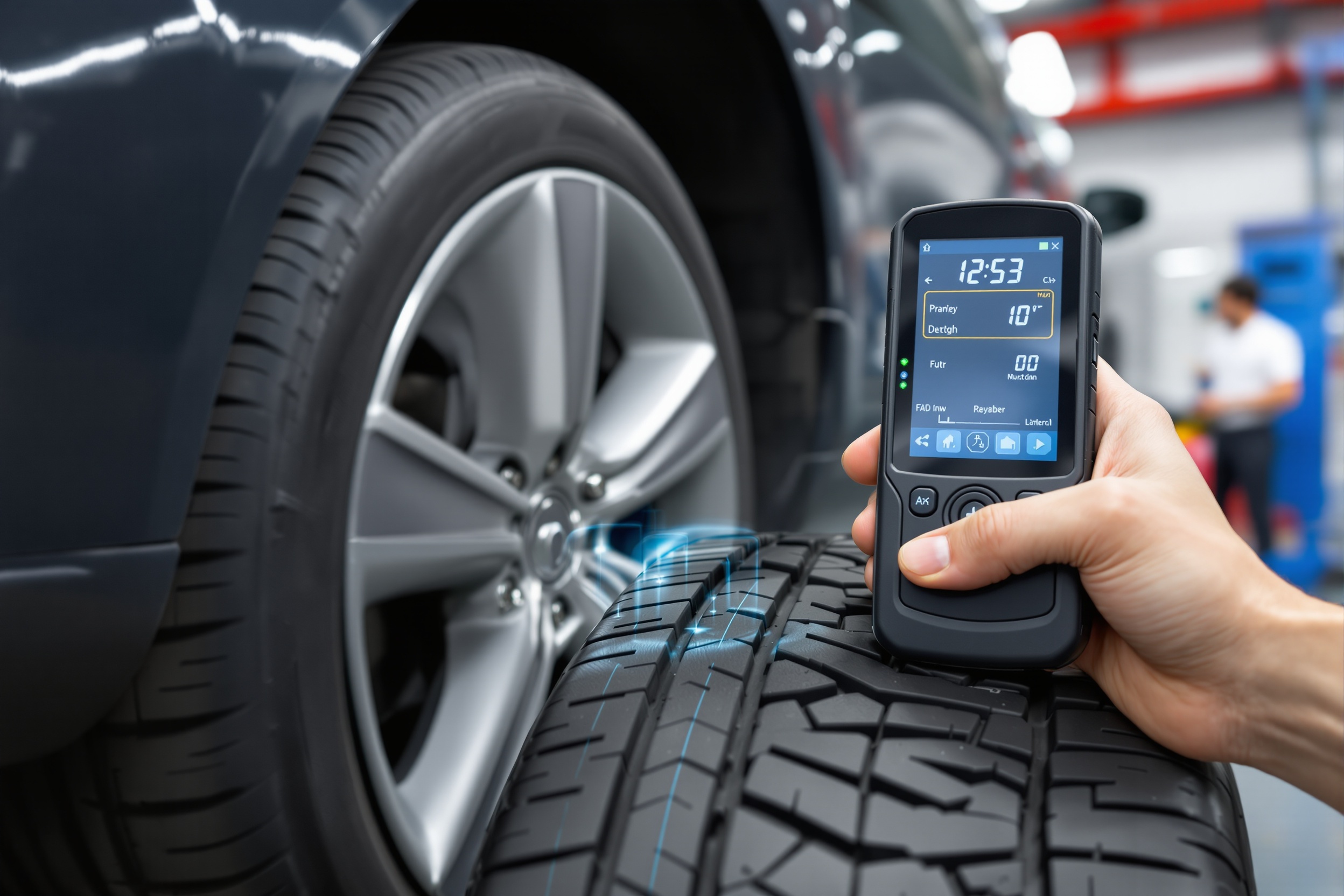 Escáner digital de labrado y discos diagnóstico automotriz