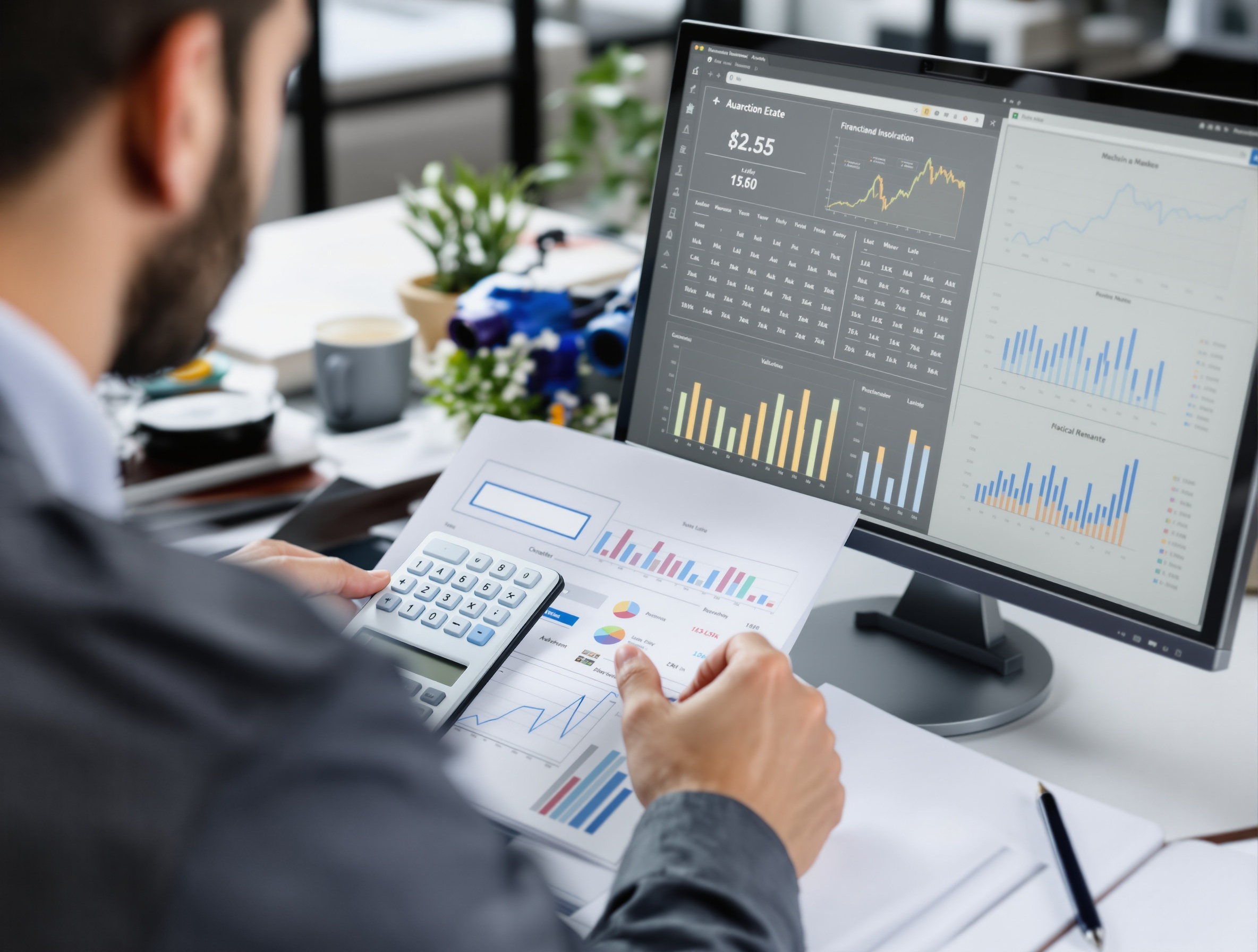 Professional apartment building valuation analysis