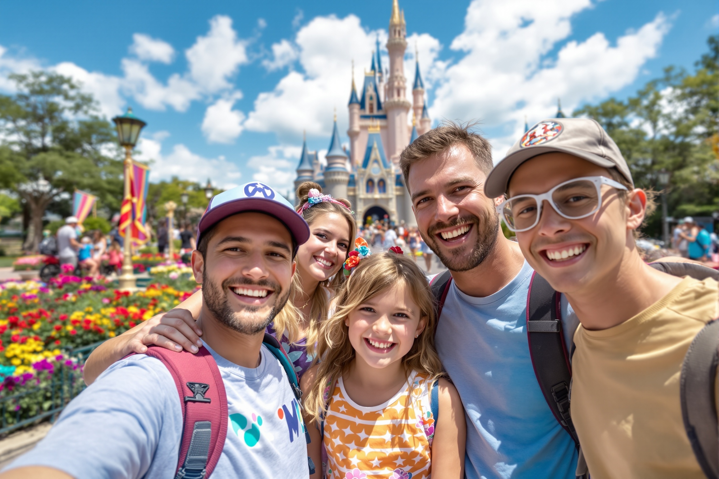 Família Brasileira em Orlando — Receptivo Turístico