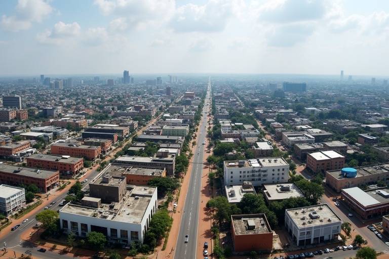 Travaux de construction à Lubumbashi - Groupe Les Bâtisseurs