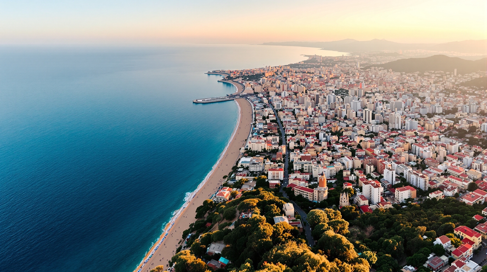 Zonas de servicio en la costa de Cataluña