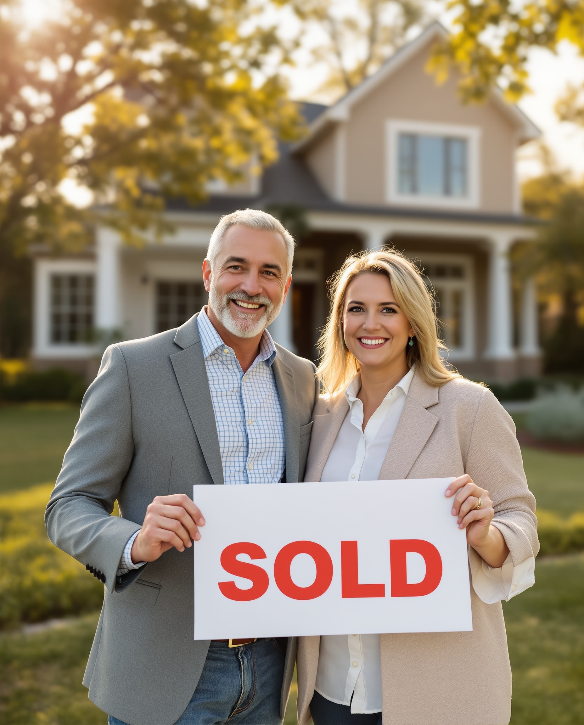 Sold home with happy sellers