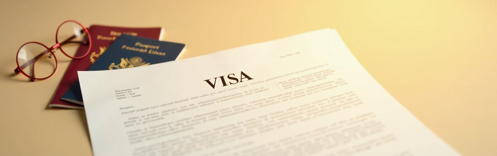 Visa document templates - travel documentation