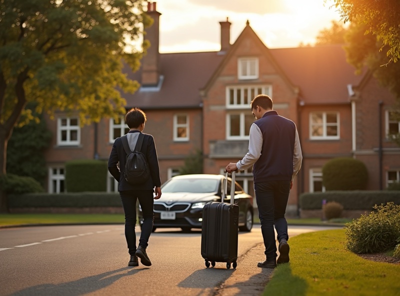 英国留学生・保護者向け 専用車サポート&コンシェルジュサービス