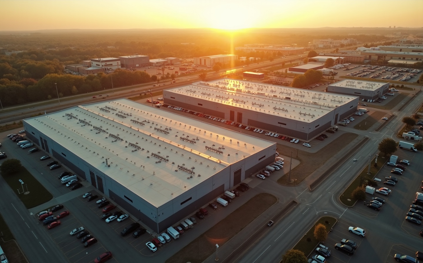 Industrial and retail commercial real estate
