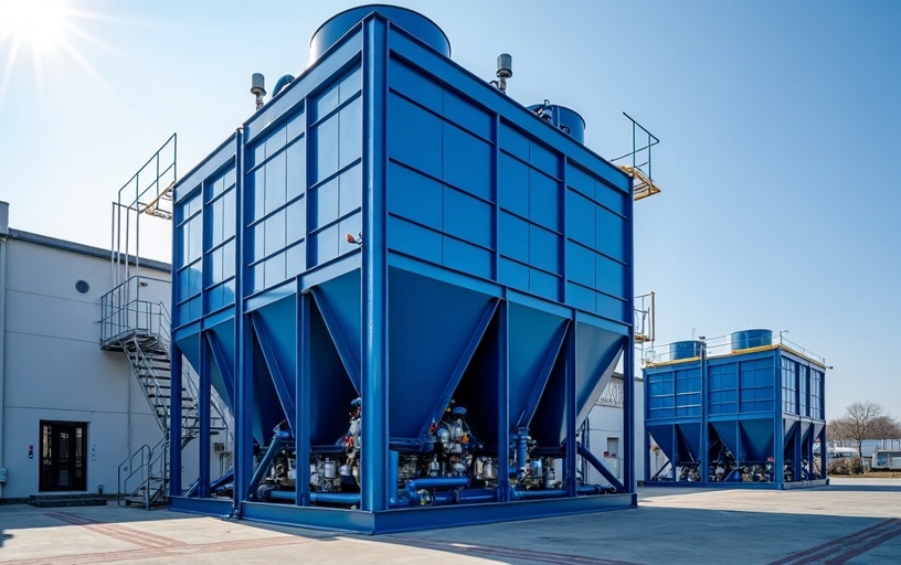 Equipamentos EVAPCO novos — torres de resfriamento, condensadores evaporativos e resfriadores de circuito fechado fornecidos pela EvapRio no Rio de Janeiro