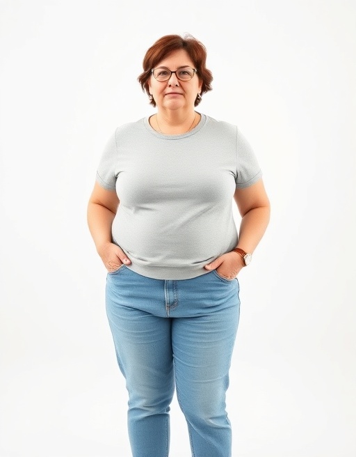 Amanda R. before weight loss