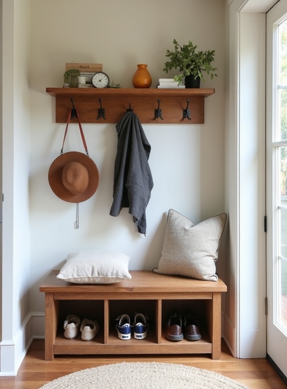 Entryway Storage Bench