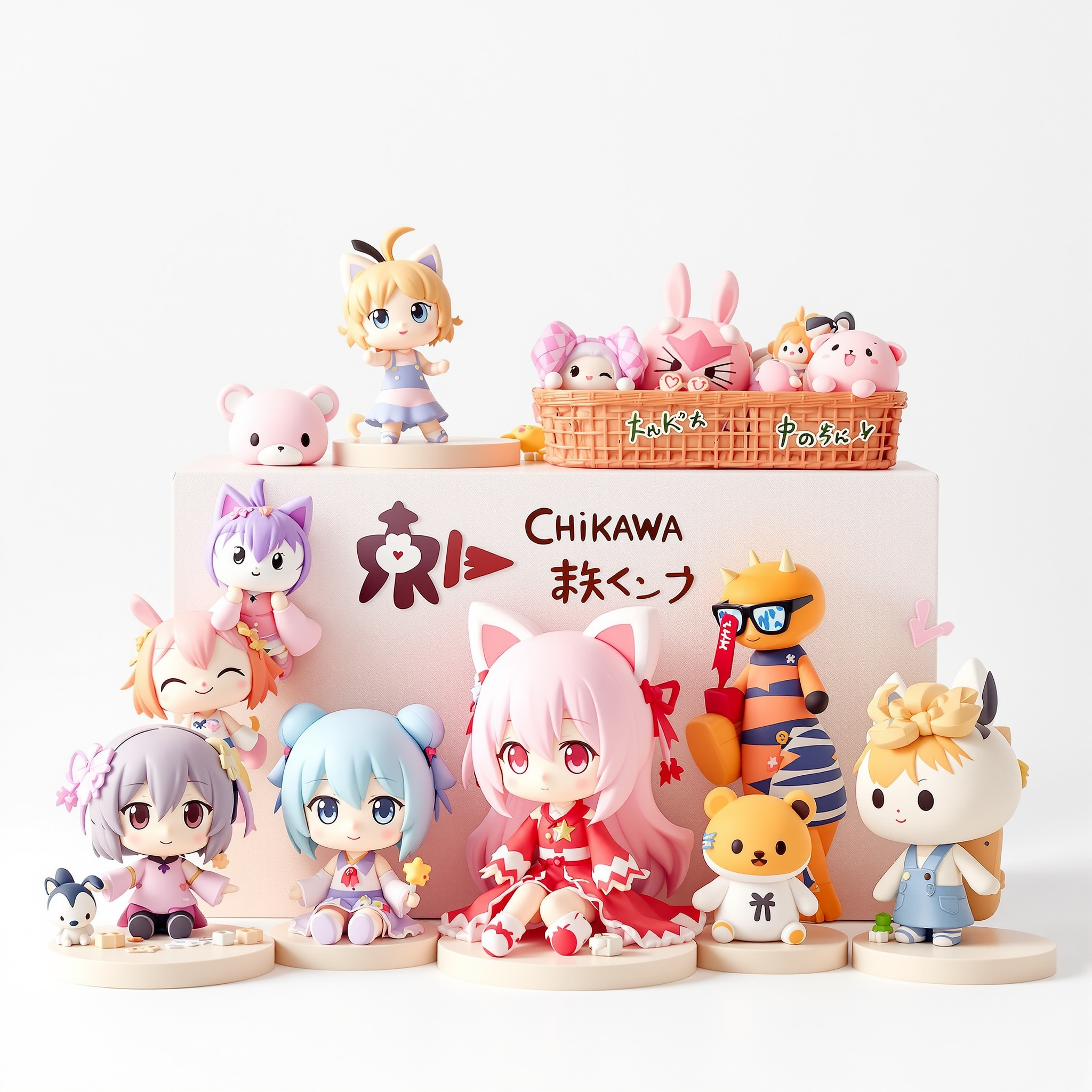 치이카와 빅 피규어 시크릿 포함 6종 세트