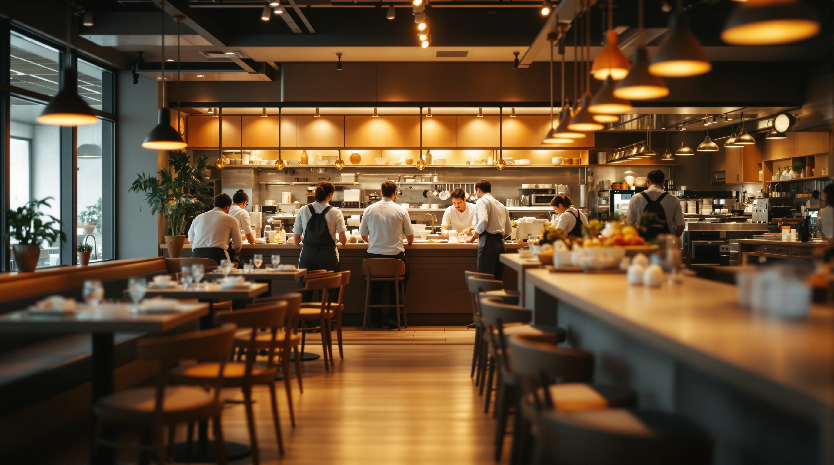 Restaurant interior