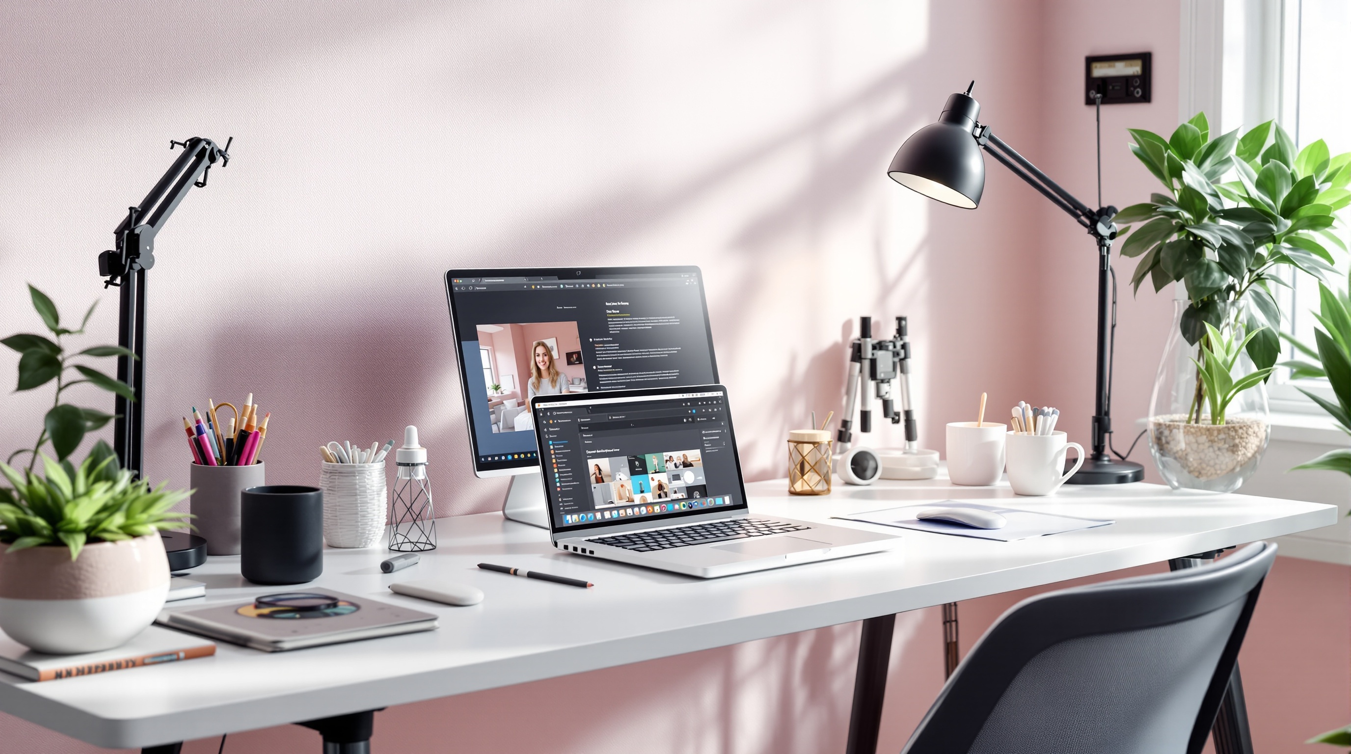 Professional Business Workspace