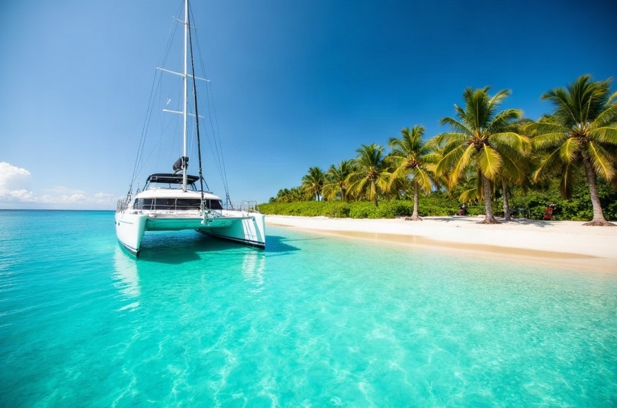Catamaran to Gabriel Island