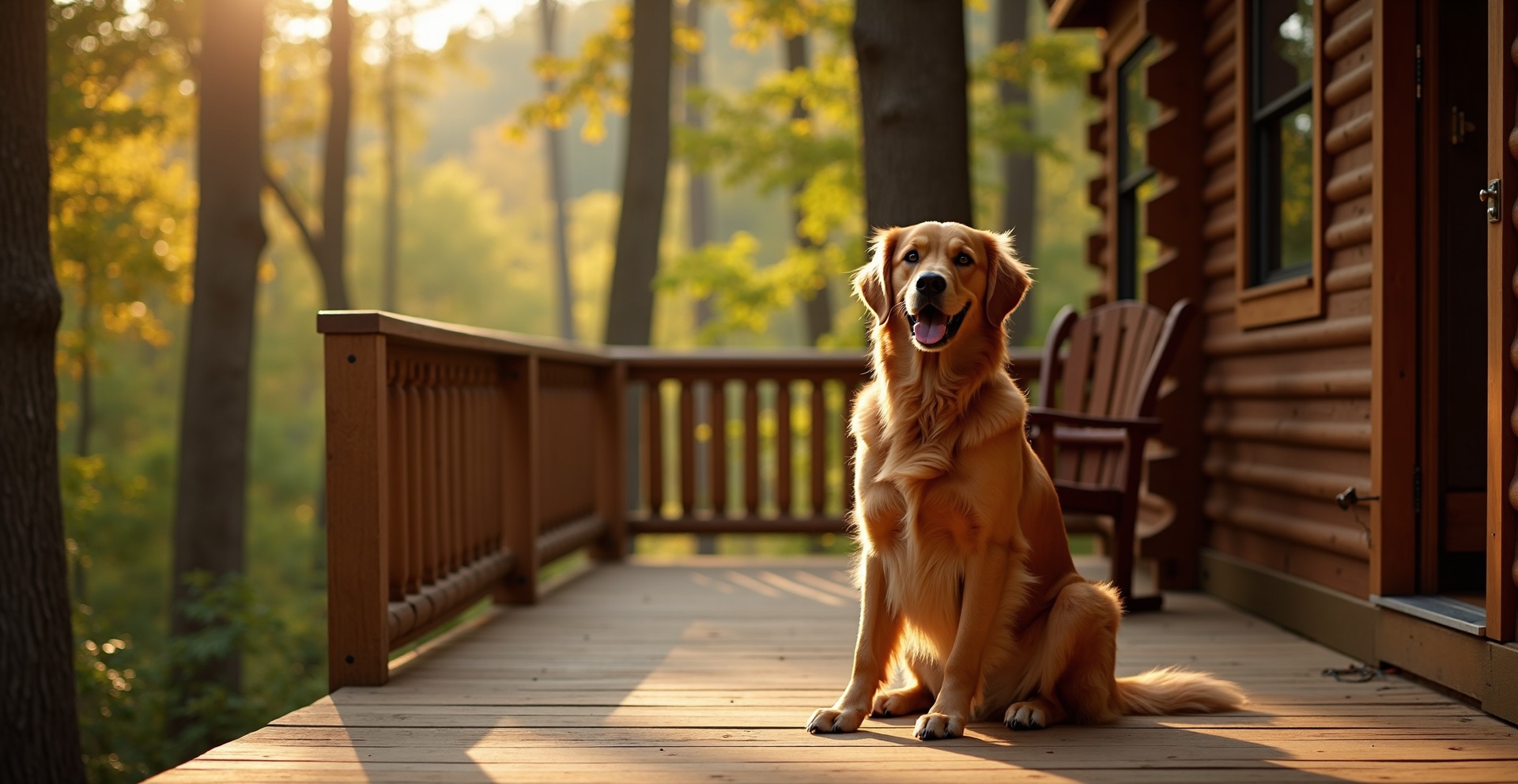 Pet-friendly cabin in Highlands North Carolina surrounded by mountain forest