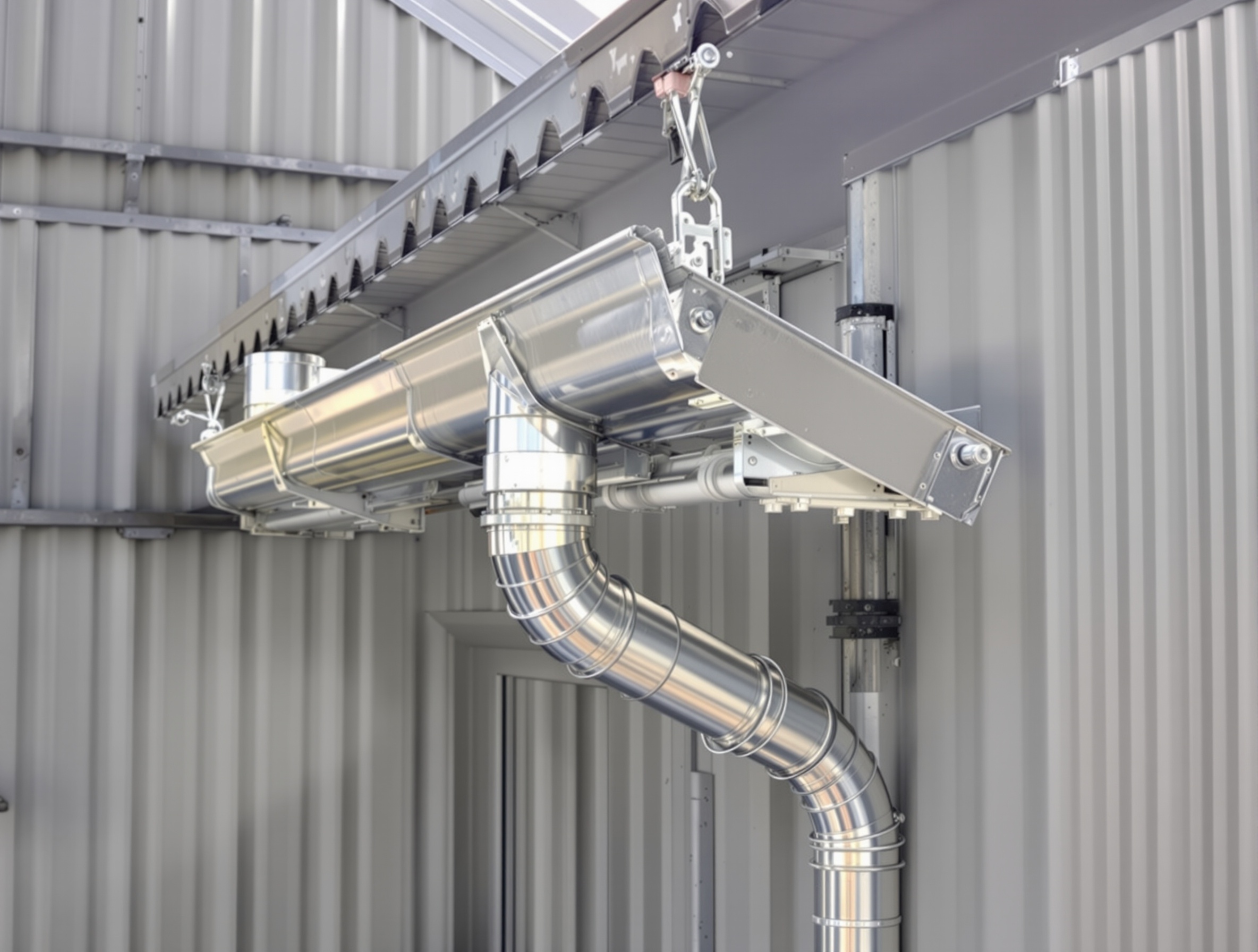 Galvanized Gutter Installation Denver