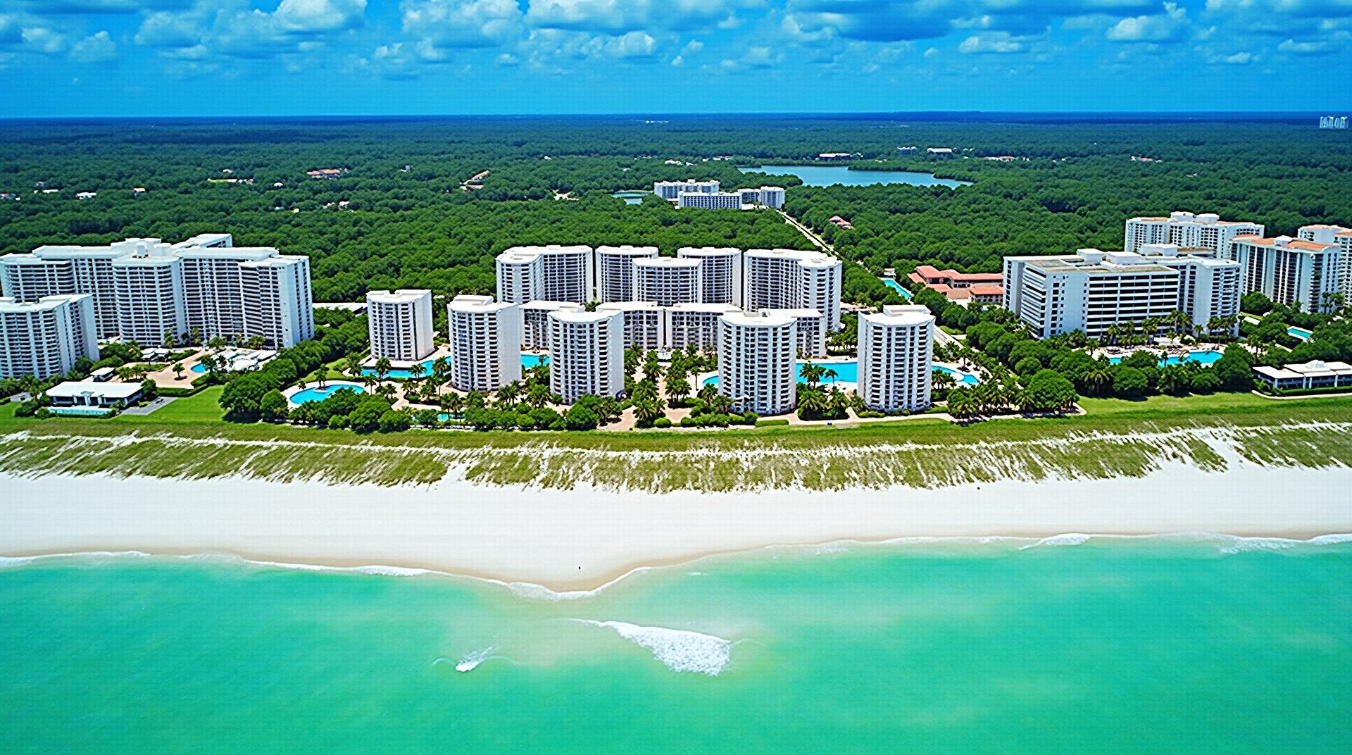 Timeshare Resort Background