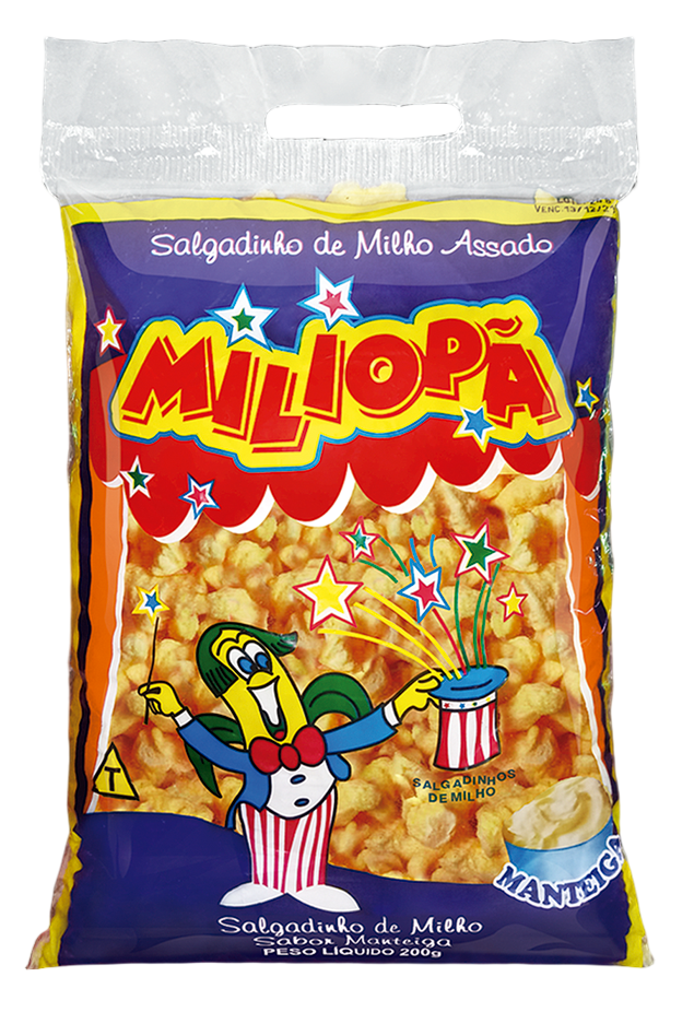 Salgadinho Miliopã Sabor Manteiga Tradicional