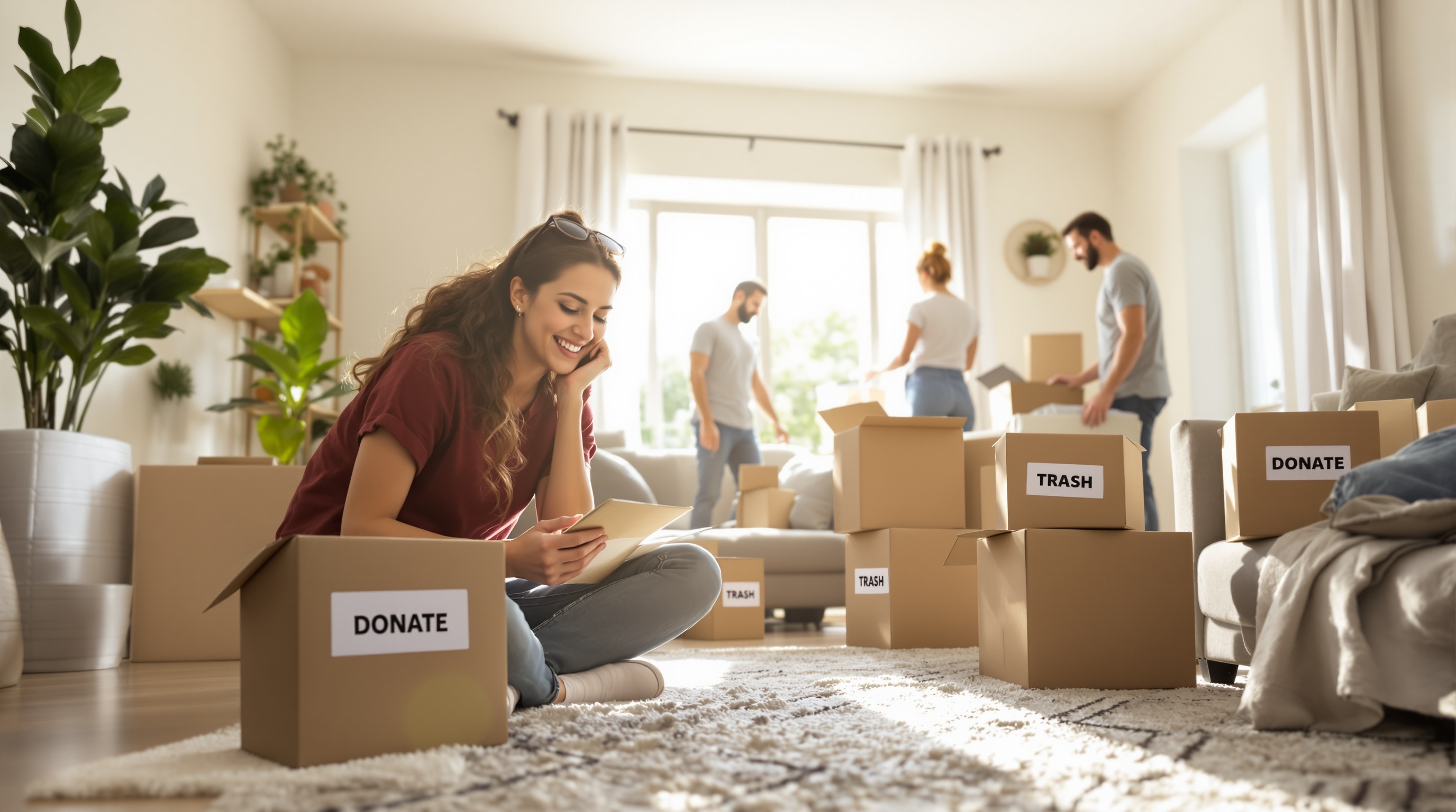 Family spring cleaning in El Paso home