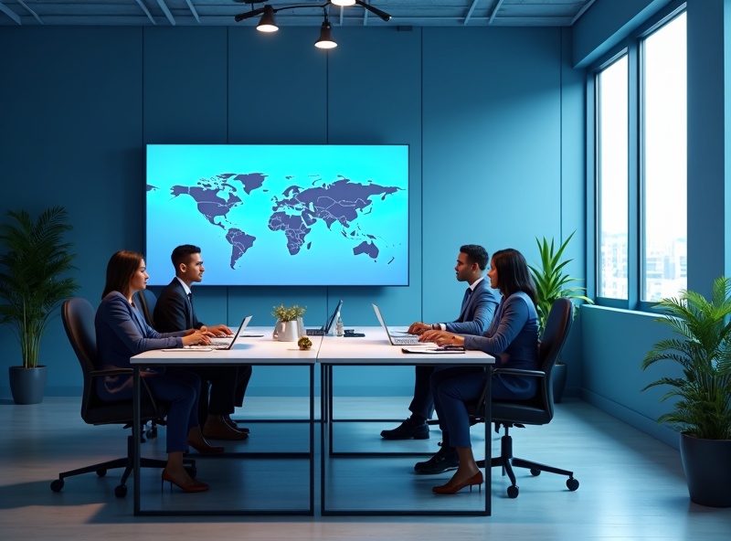 Equipa Transmilde em reunião