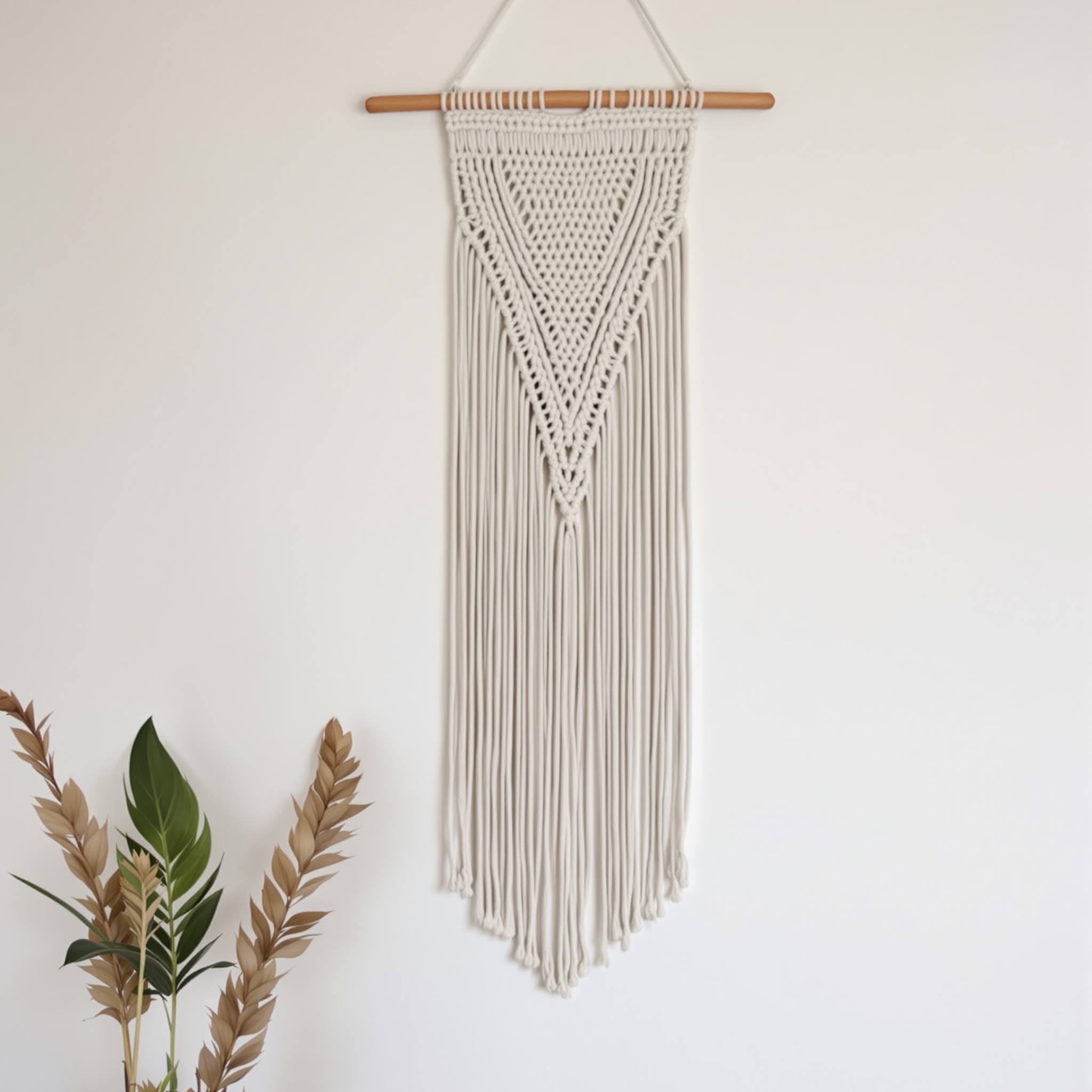 Mkono Macrame Wall Hanging Decor – Large Woven Tapestry